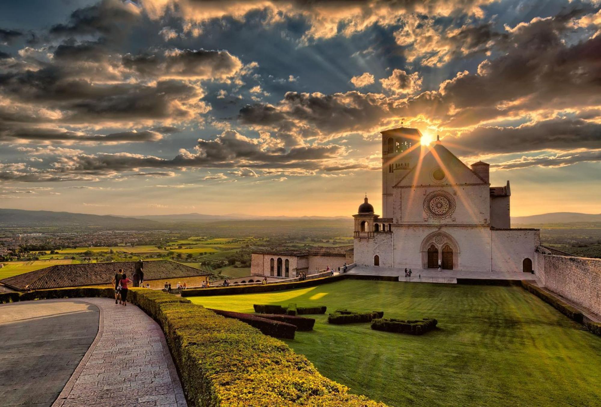 Hotel Posta Panoramic Assisi Esterno foto